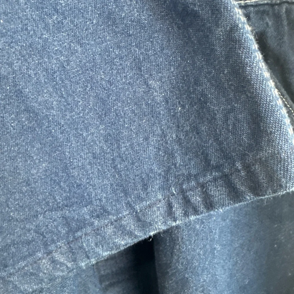 Vintage Liberty Denim Overalls Bib Carpenter Workwear Blue Cotton USA made - Picture 4 of 4